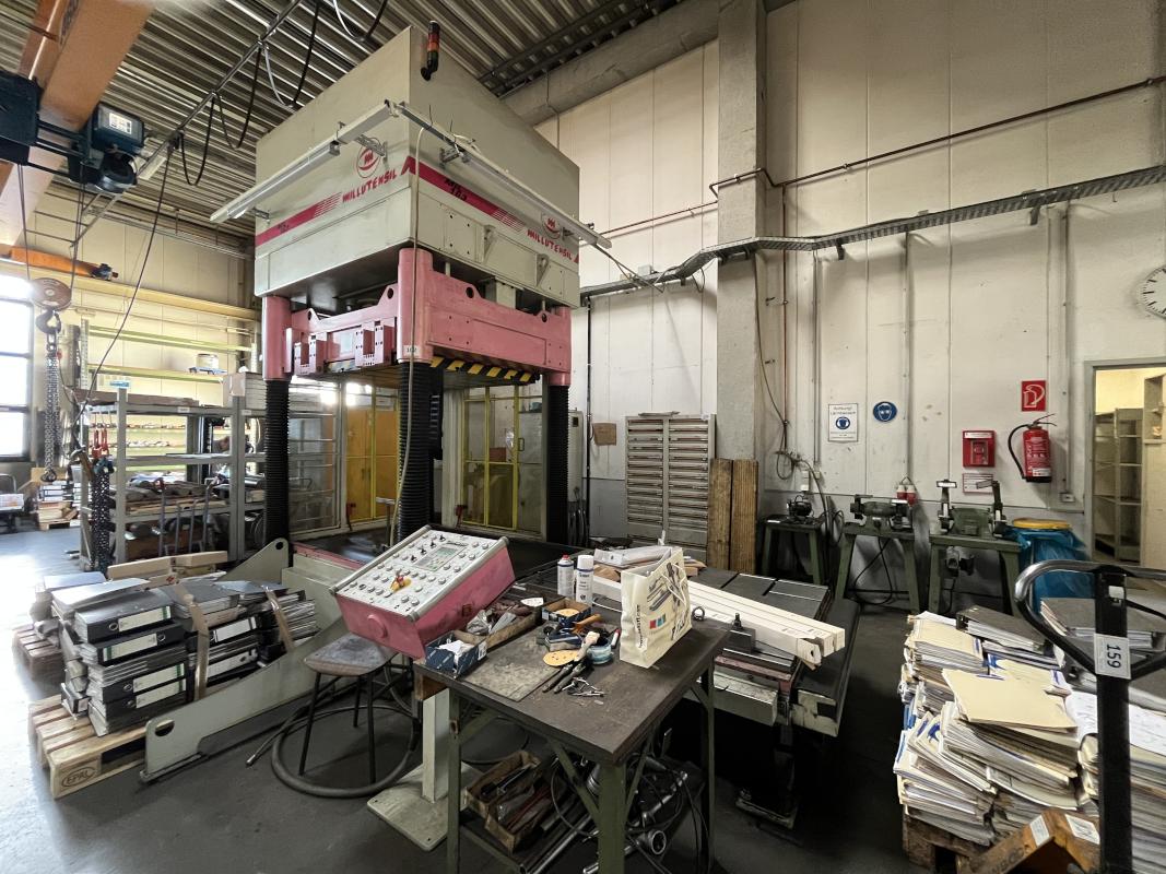Tuschierpresse MILLUTENSIL MIL 163